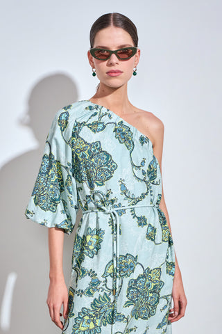 Silhouette Dress – Fern Paisley | Zoe Kratzmann