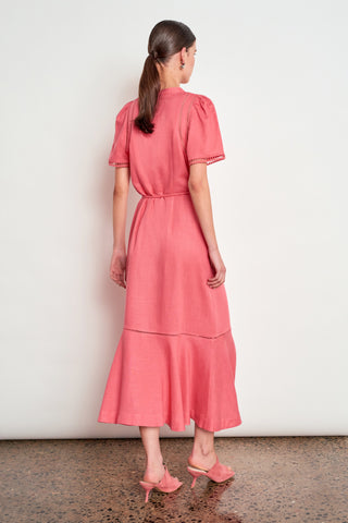 Poem Dress – Flamingo | Zoe Kratzmann
