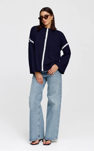 Lottie Knit - Midnight | Kinney