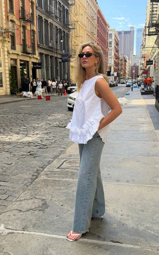 Lola Top - Ivory | Kinney