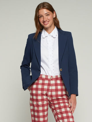 Gadea Blazer – Navy | Vilagallo