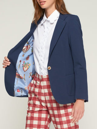 Gadea Blazer – Navy | Vilagallo