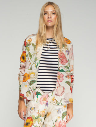 Gaby Floral Print Shirt – Multicolour Floral | Vilagallo