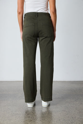 Chrome Jean - Olive | Lania