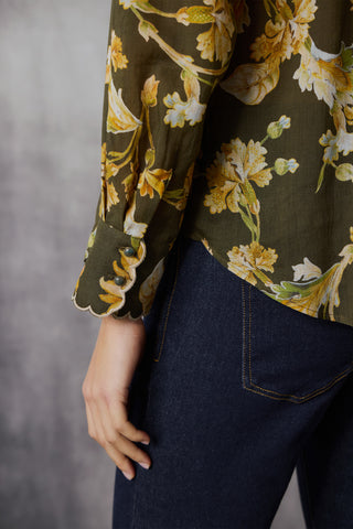 Celeste Shirt - Celeste Print | Lania