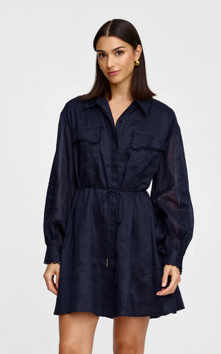 Laurel Mini Dress - Midnight | Kinney