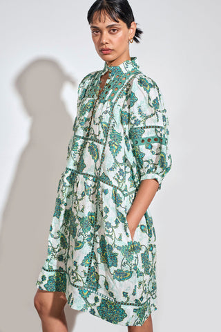 Capture Dress – Garden Paisley | Zoe Kratzmann