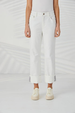 Avalon Jean – Ivory | Lania The Label