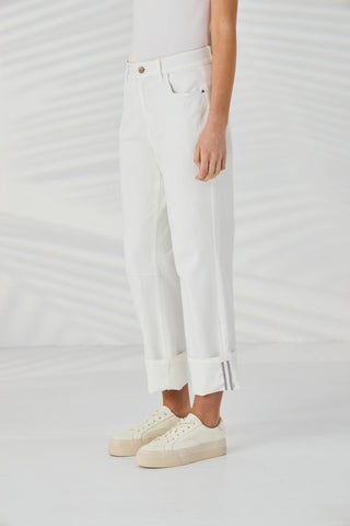 Avalon Jean – Ivory | Lania The Label