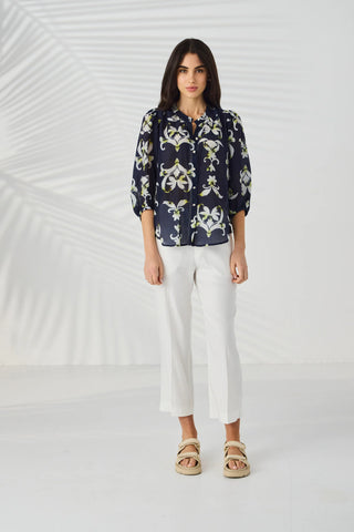 Montage Shirt - Indigo | Lania the Label