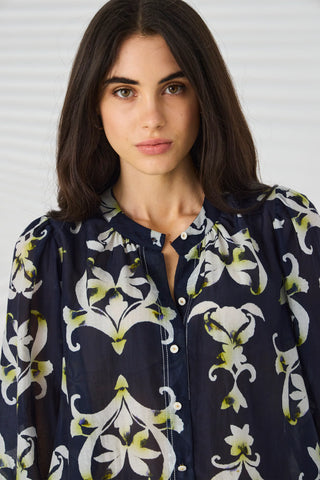 Montage Shirt - Indigo | Lania the Label