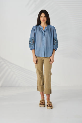Austin Shirt – Dove | Lania The Label