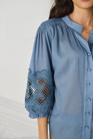 Austin Shirt - Dove | Lania the Label