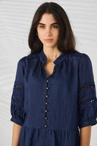 Spiral Dress - Sapphire | Lania the Label