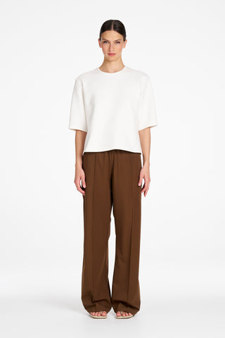 Elbow Box T Top – White | Mela Purdie