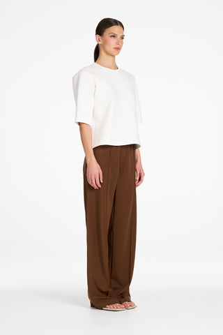 Elbow Box T Top – White | Mela Purdie