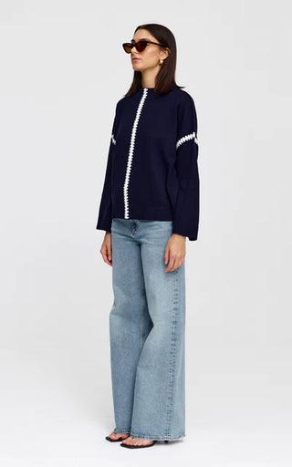 Lottie Knit - Midnight | Kinney
