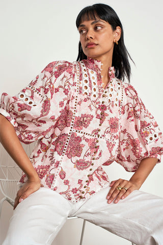 Extend Top – Rose Paisley | Zoe Kratzmann