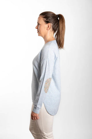 Bow & Arrow - Baby Blue Swing - Kate & Millie Liberty Patches