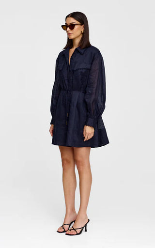 Laurel Mini Dress - Midnight | Kinney