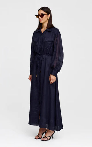 Laurel Dress - Midnight | Kinney