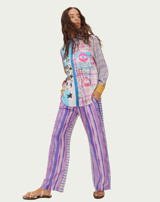 Bailey Straight Leg Track Pant - Runic Whisper | Me369
