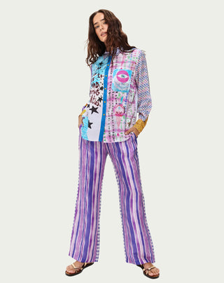 Bailey Straight Leg Track Pant - Runic Whisper | Me369