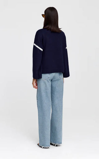 Lottie Knit - Midnight | Kinney