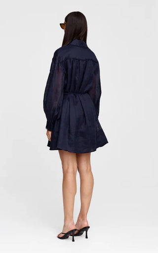 Laurel Mini Dress - Midnight | Kinney