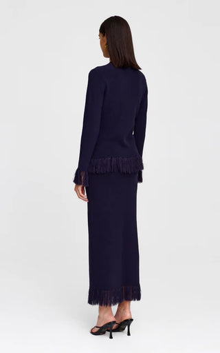 Marigold Knit Skirt - Midnight | Kinney