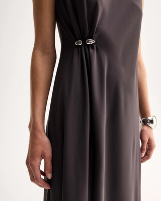 Harper Maxi Dress - Slate | Elka Collective
