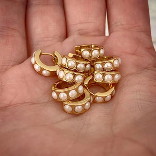 Classic Pearl Huggies | Fairley