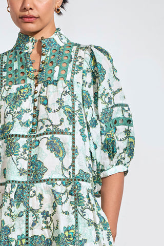 Capture Dress – Garden Paisley | Zoe Kratzmann