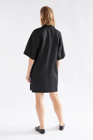 Elk Black Llinen Dress