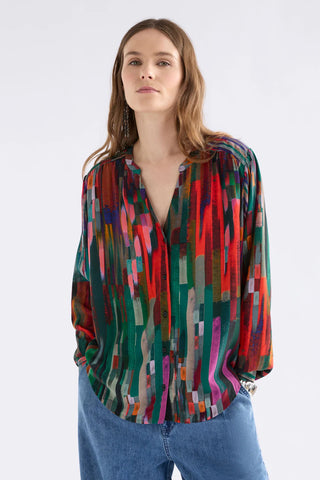Amalia Top - Mella Print | Elk