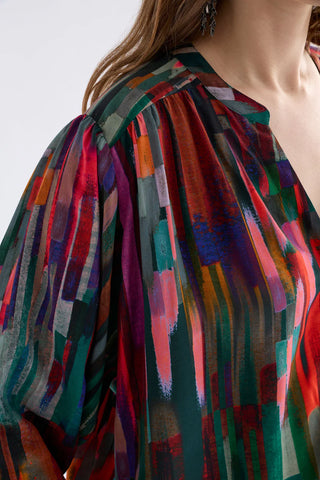 Amalia Top - Mella Print | Elk