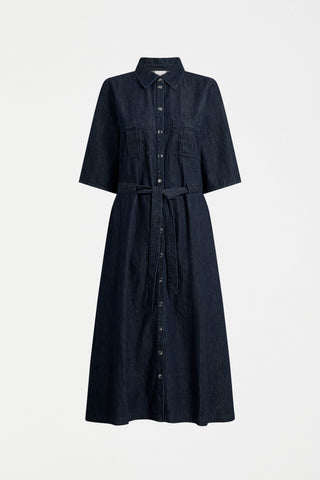 Valor Shirt Dress – Mid Blue Denim | Elk The Label