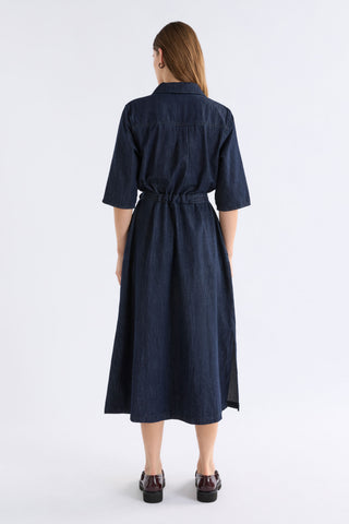 Valor Shirt Dress – Mid Blue Denim | Elk The Label