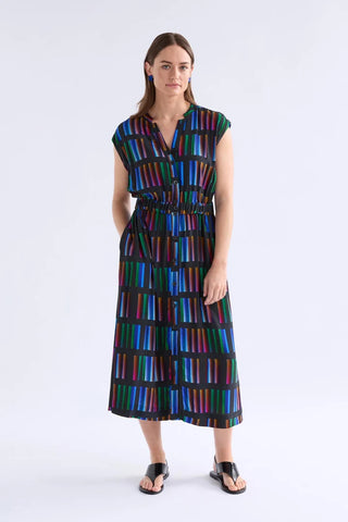 Borgg Shirt Dress - Steg Print | Elk