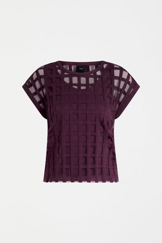 Grid Burnout Top - Shiraz | Elk