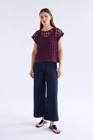 Grid Burnout Top - Shiraz | Elk