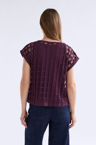 Grid Burnout Top - Shiraz | Elk