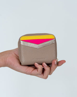 Alexis Zip Purse – Fawn Multi | Arlington Milne