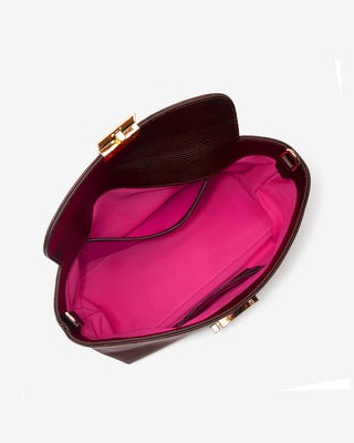 Aurora Bag – Chocolate Lizard | Arlington Milne
