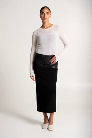 Berlin Top - chalk | Lounge the Label