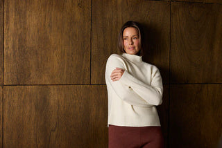 Links Pullover - Ivory | Bridge & Lord