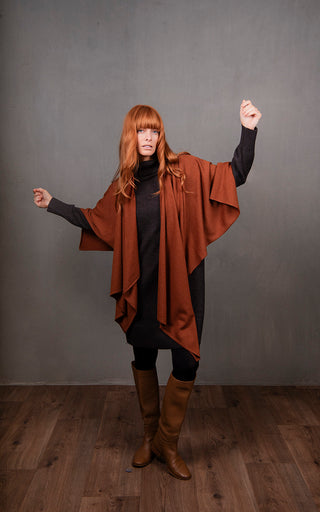 Wrap Topper - Cognac | Bridge & Lord