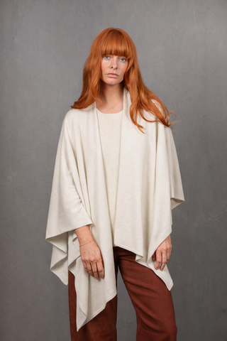 Wrap Topper - Ivory | Bridge & Lord