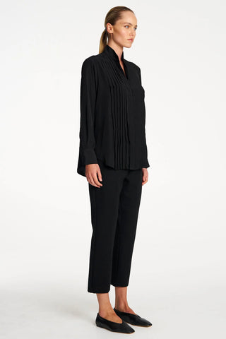 Balcony Blouse - Black | Mela Purdie