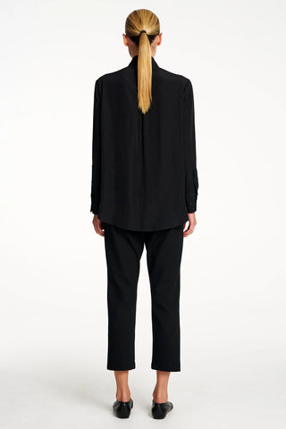 Balcony Blouse - Black | Mela Purdie